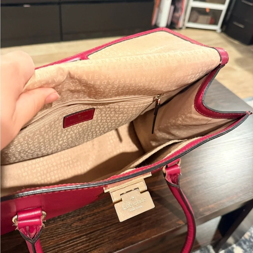 Kate Spade Harwood Place Sinclair leather handbag